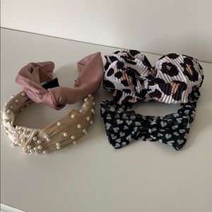 Pack of 4 headbands